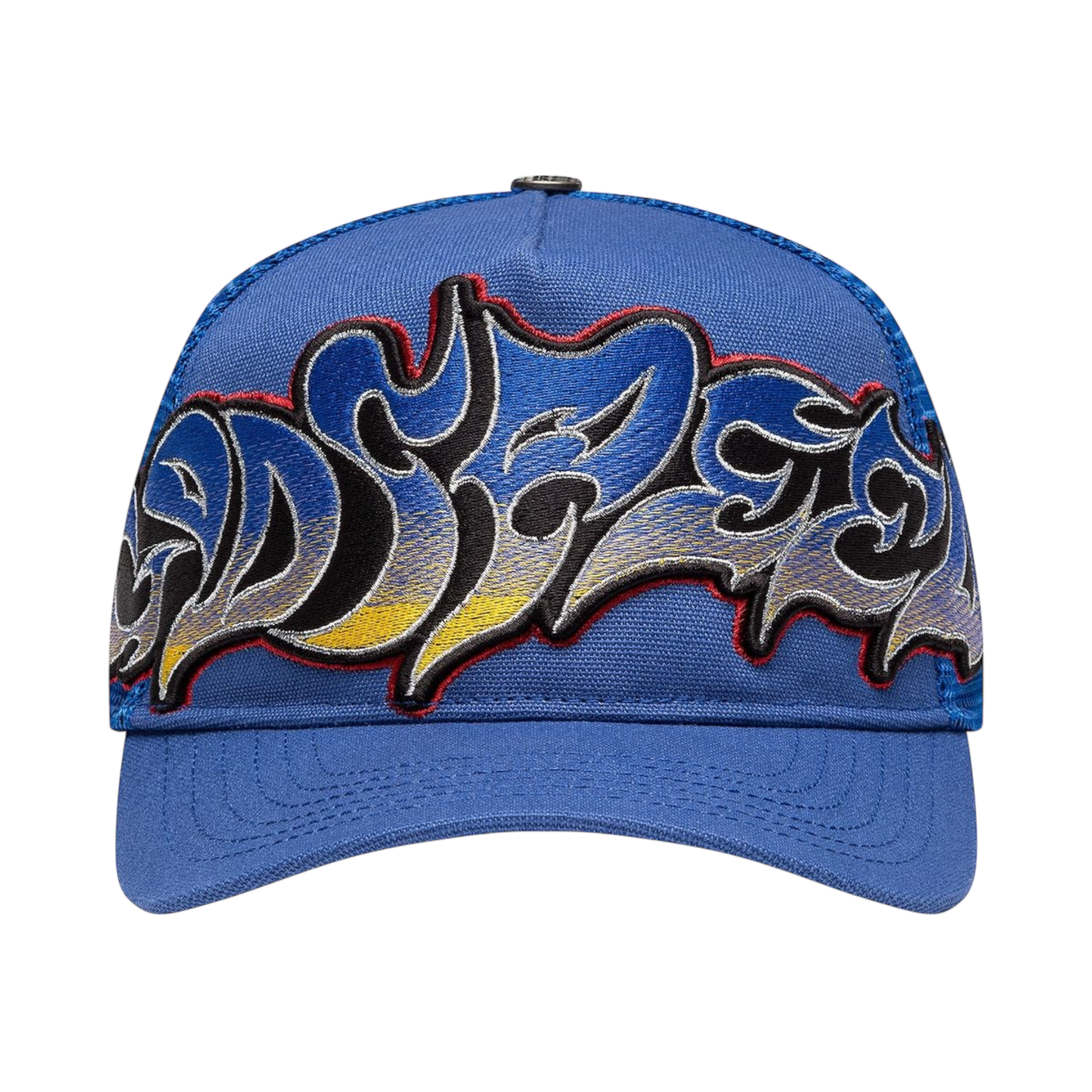 Godspeed Neo Trucker Hat (Blue/Yellow/Red)
