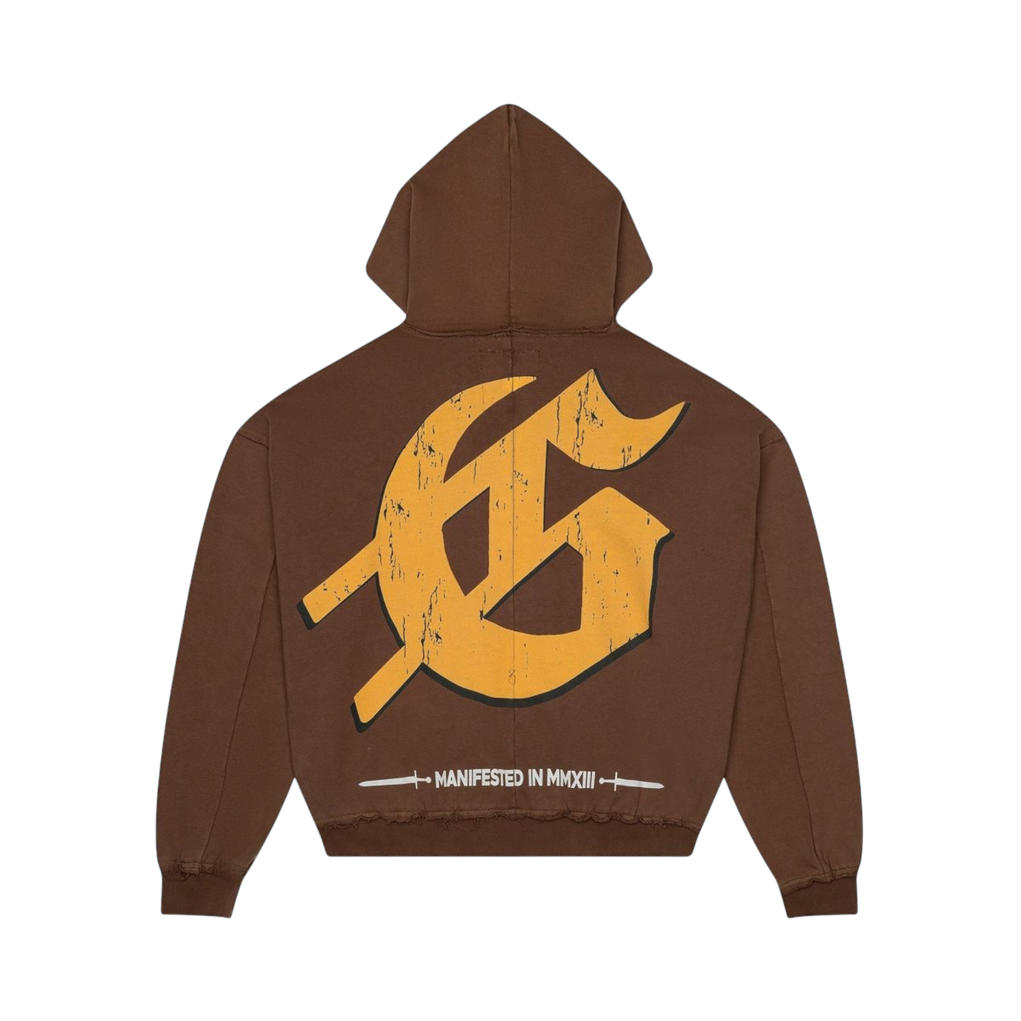 Godspeed Chrome Liberty Zip Hoodie V2 (Brown Wash)