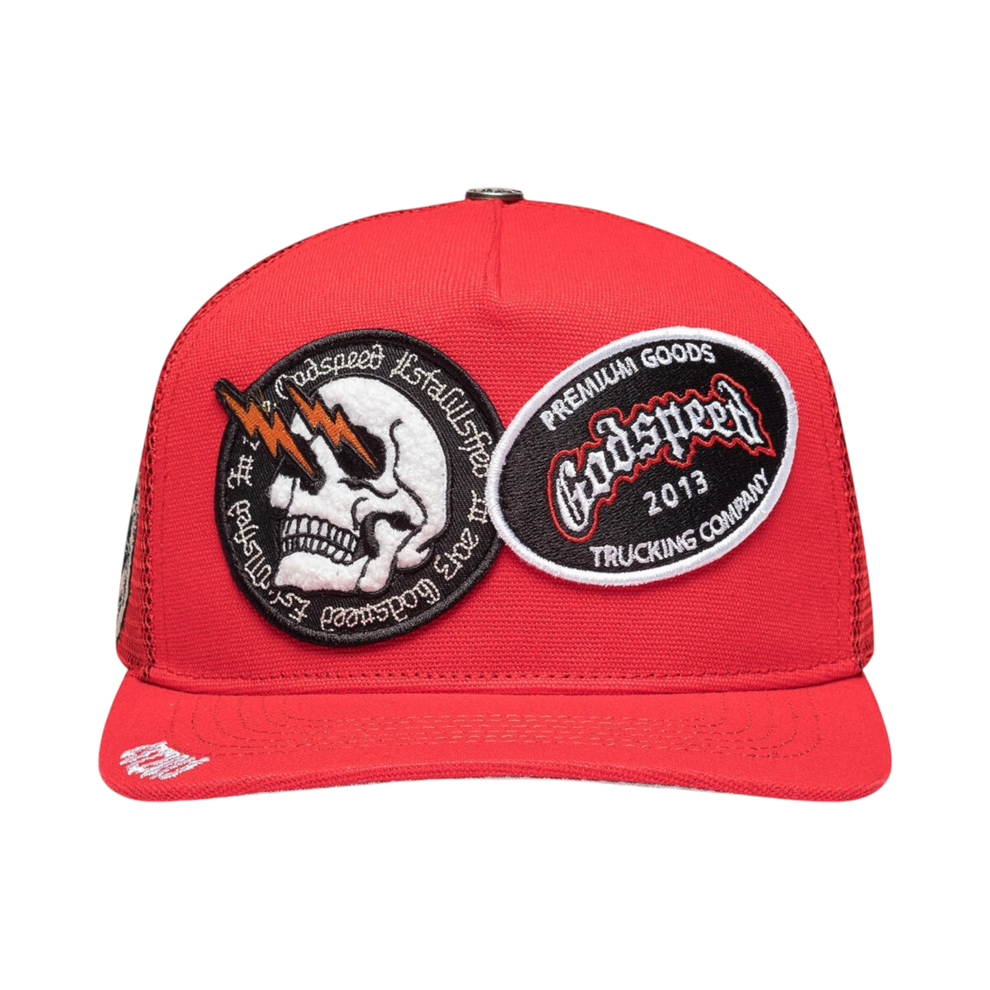 OG Dual Patch Trucker (Red)