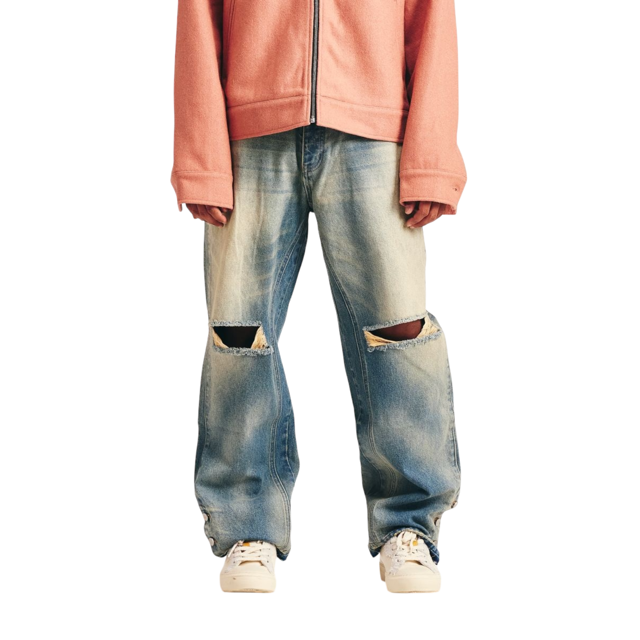 Diet Starts Monday Distressed Denim