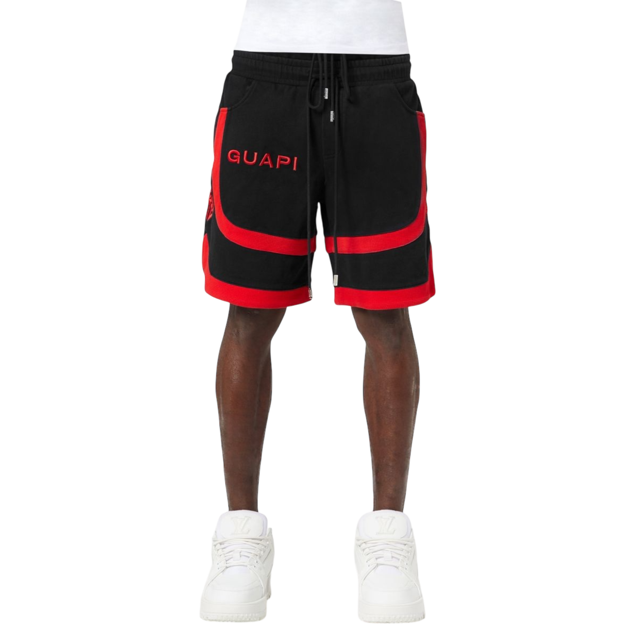 Guapi Obsidian Black Sweat Shorts
