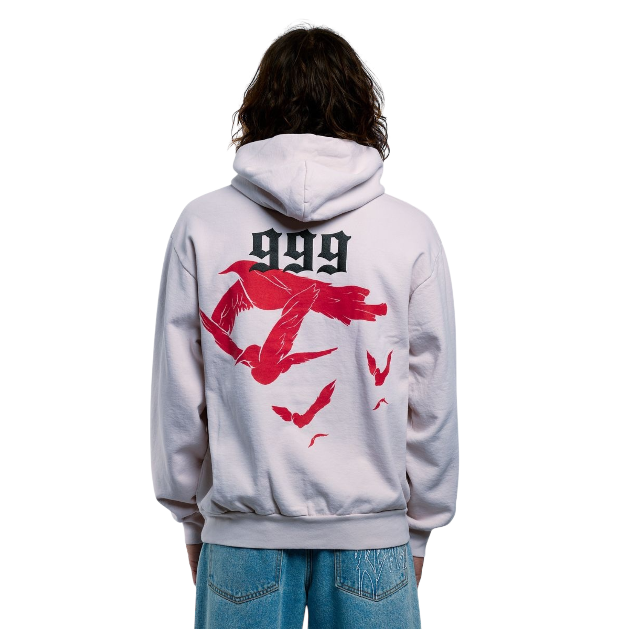 Revenge 999 Dove Hoodie
