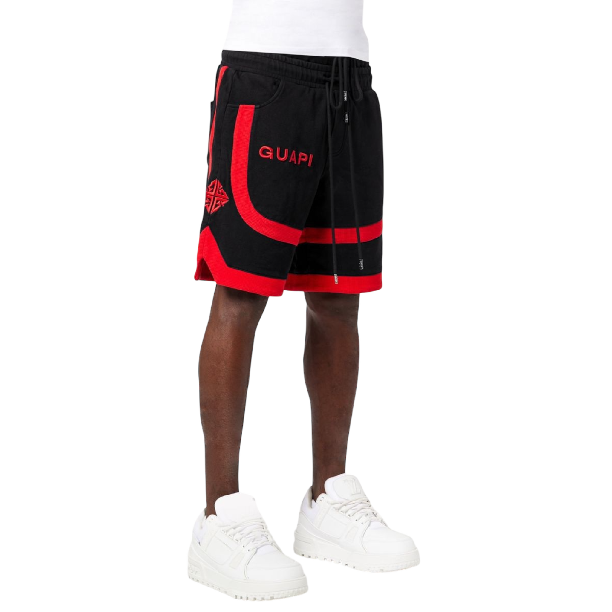 Guapi Obsidian Black Sweat Shorts