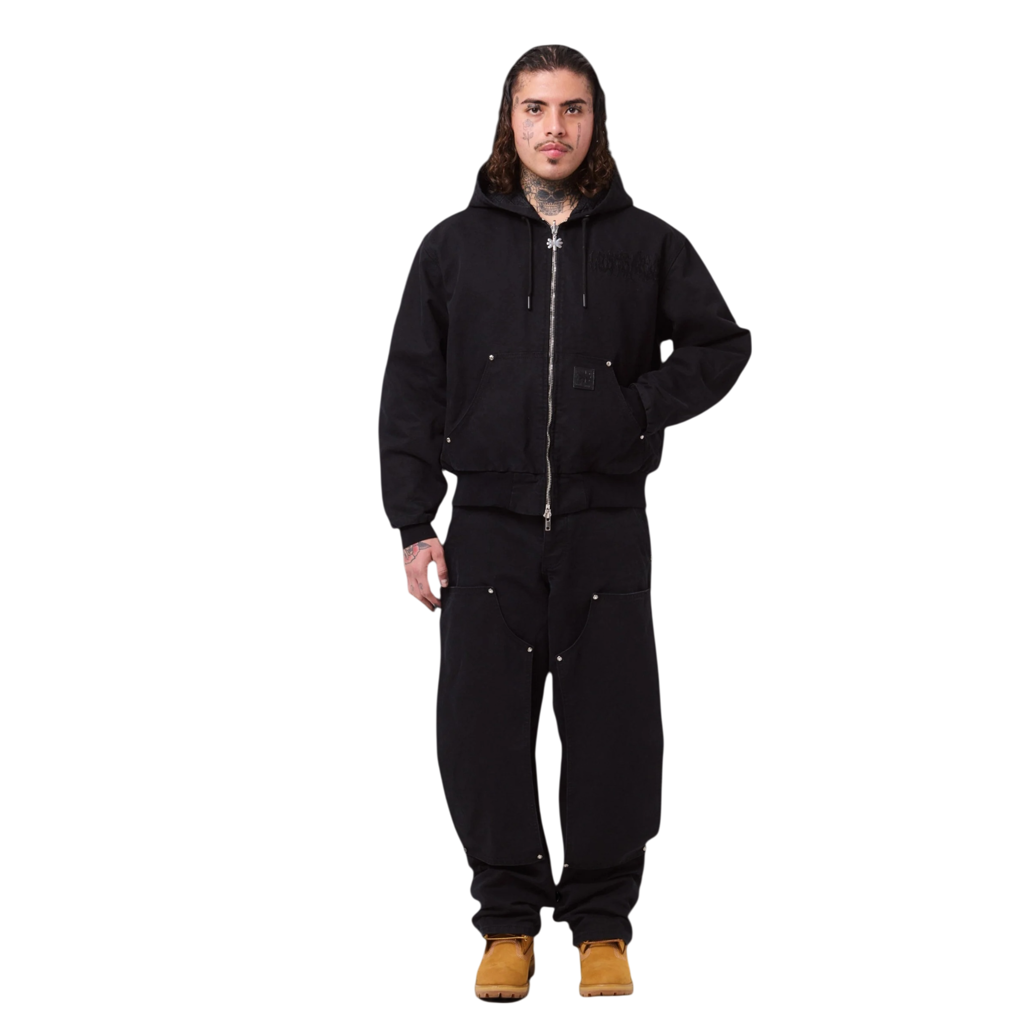 Lost Shdws Reversible Detached Work Jacket (Oil)