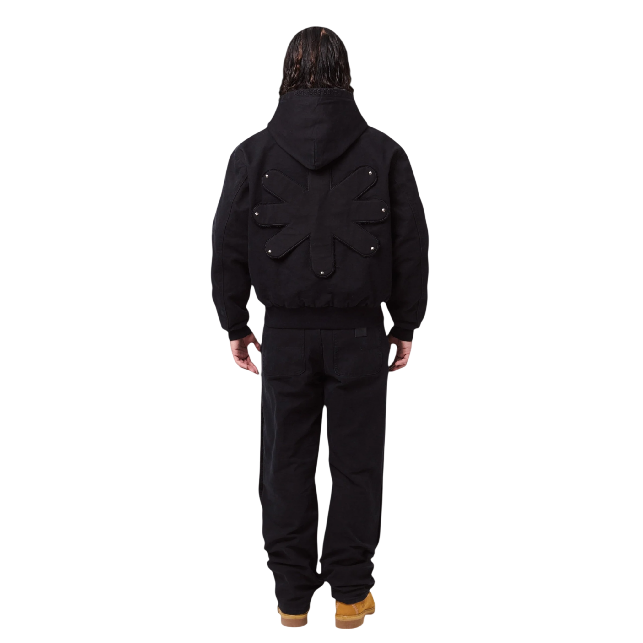 Lost Shdws Reversible Detached Work Jacket (Oil)