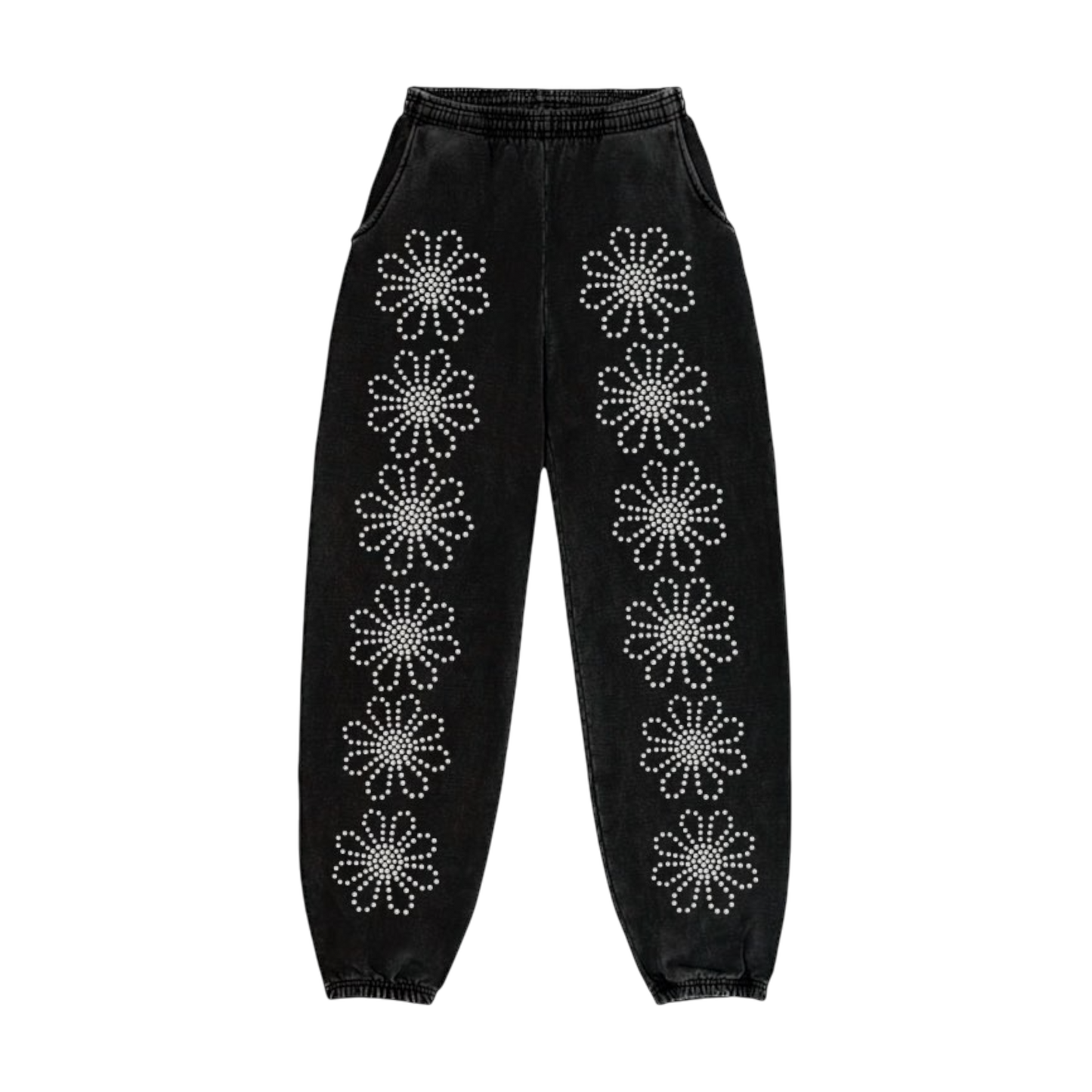Pearlz Rhinestone Sweatpants