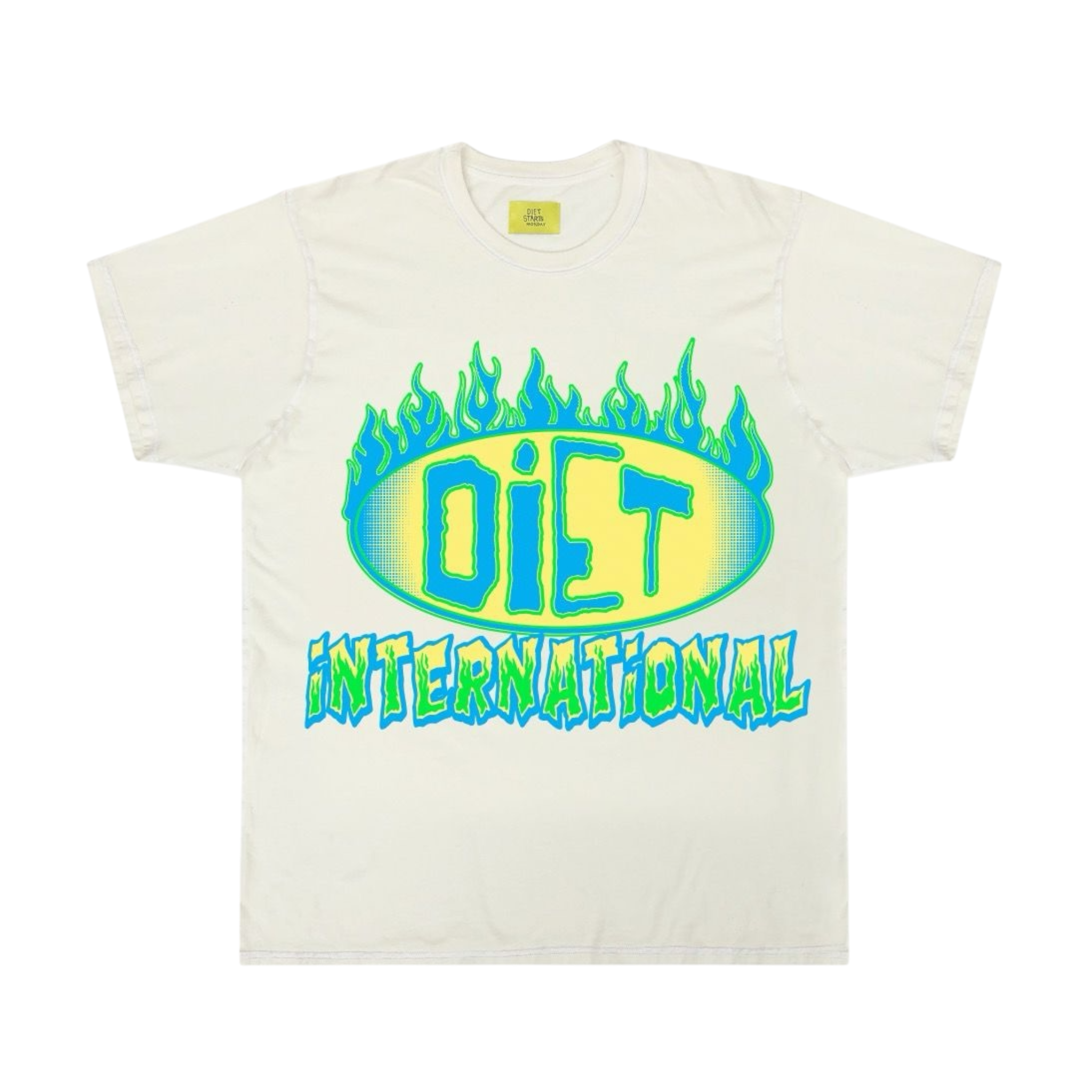 Diet Starts Monday INTL Flame Tee