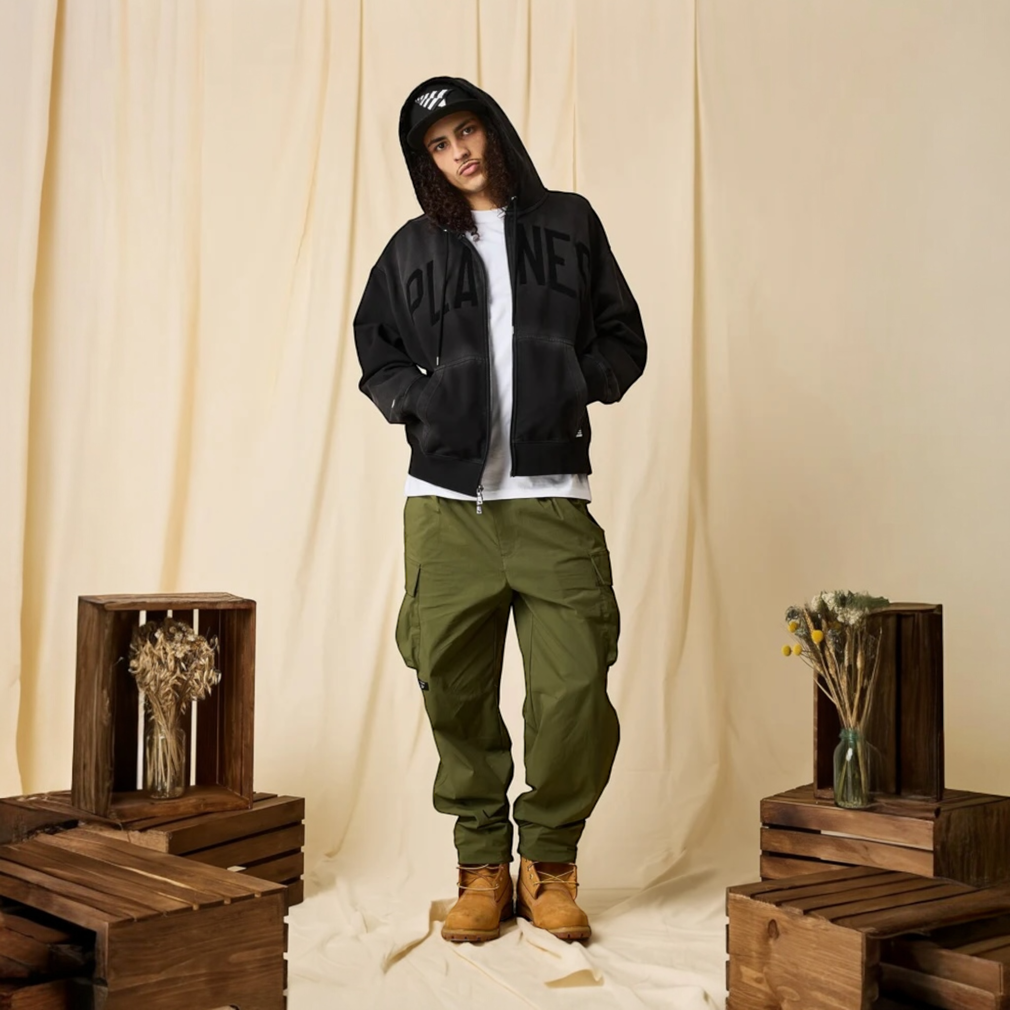 Planes Arched Heavyweight Zip Hoodie