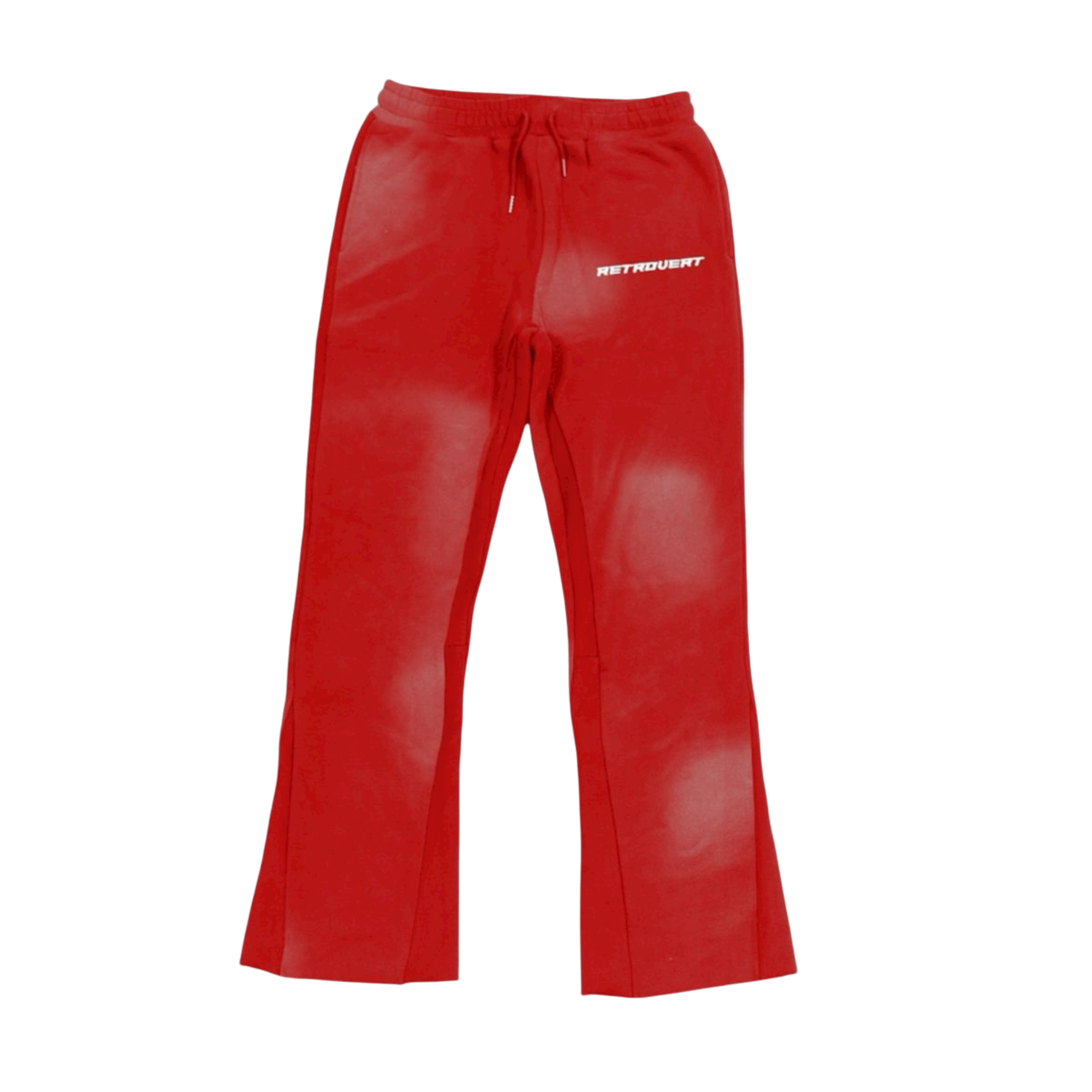 Retrovert Flare Red Sweatpants