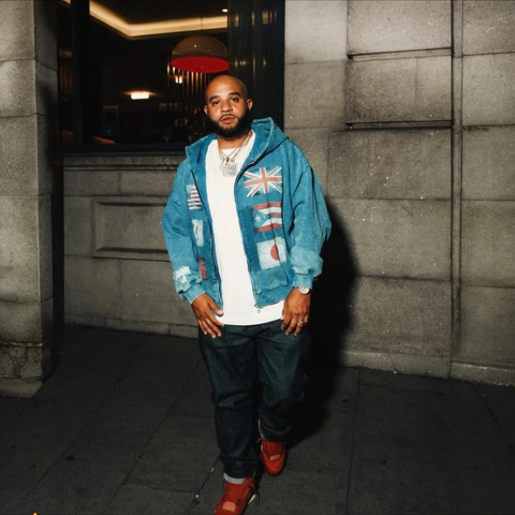 Floor914 Blue Flag Force Zip Up
