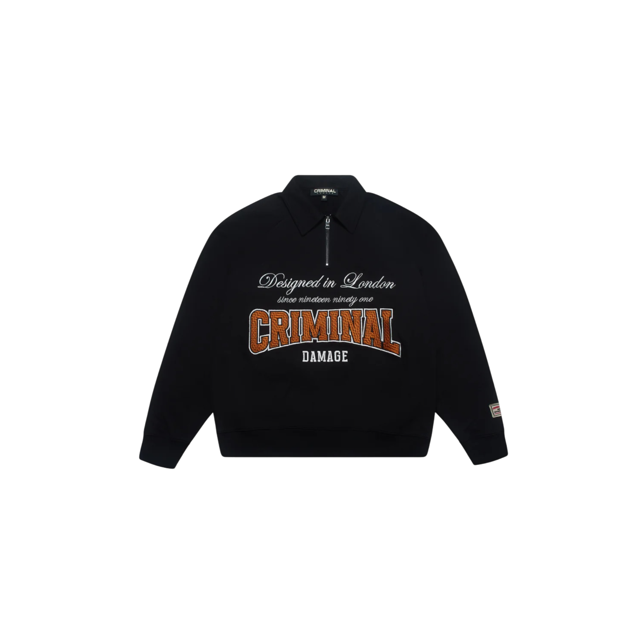 Criminal Damage Two Lives Half Zip