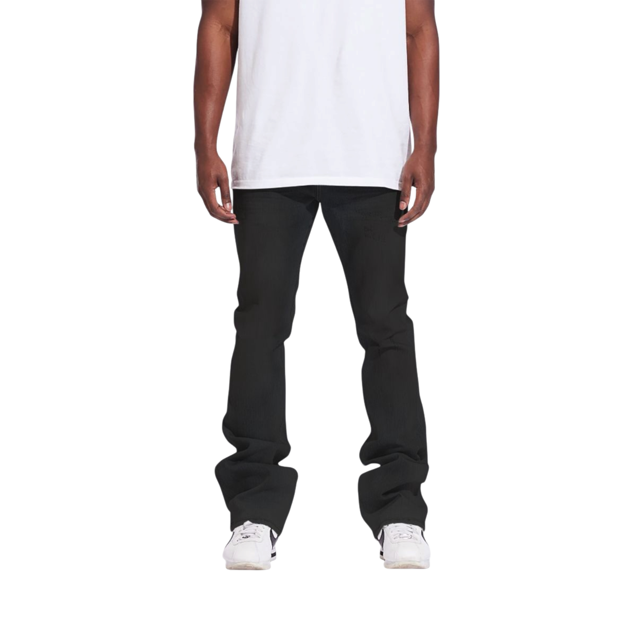 Crysp Denim Arch Flare Denim (Black)