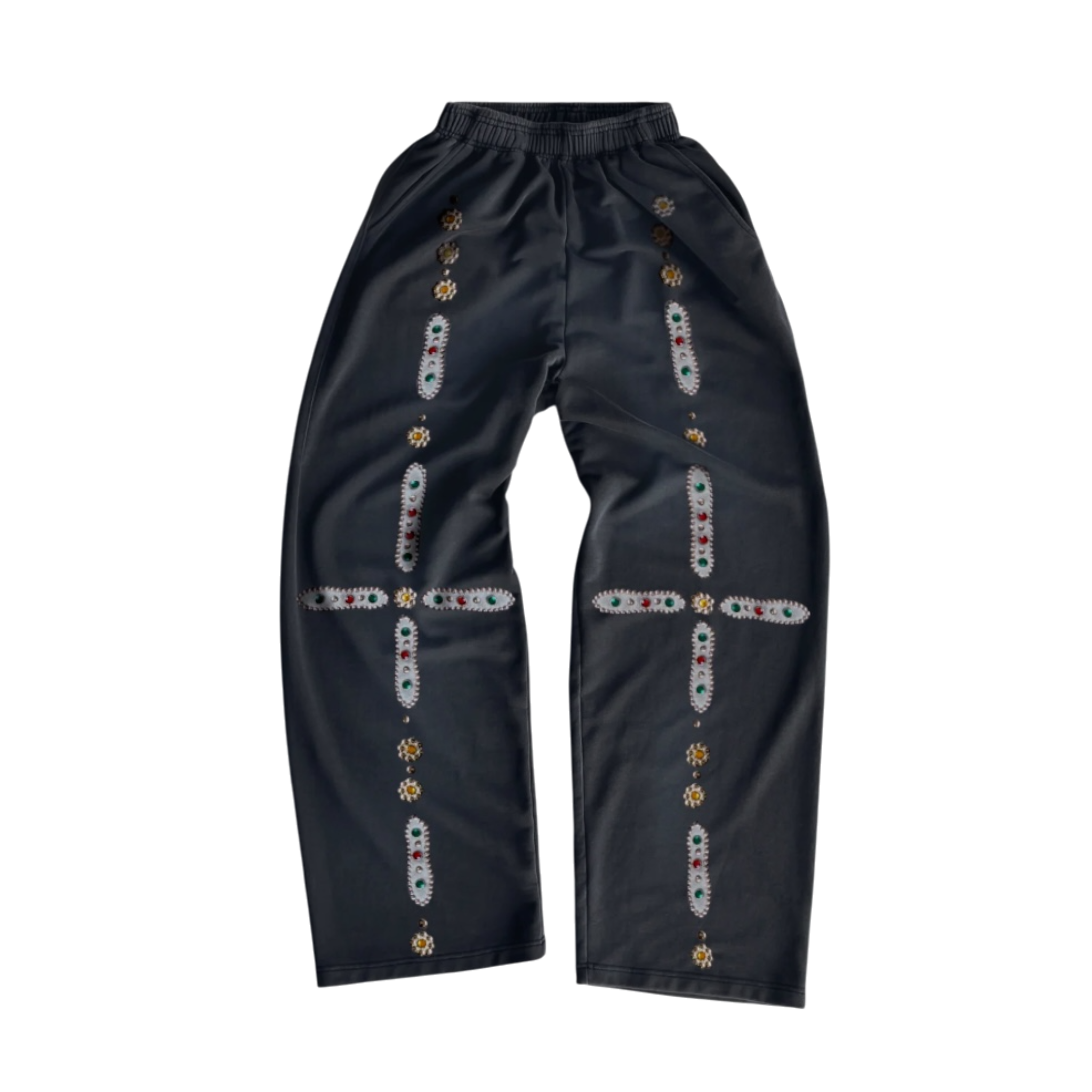 Bravest Studios Black Sapphire Baggy Sweatpants