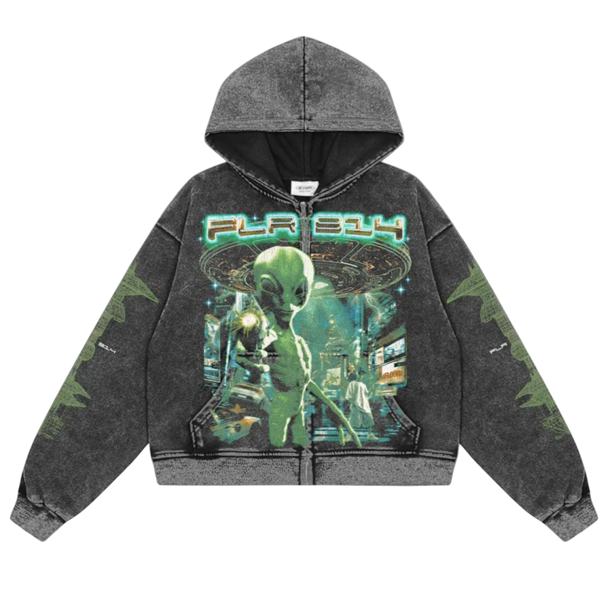 Floor914 Alien Invasion Zip Up
