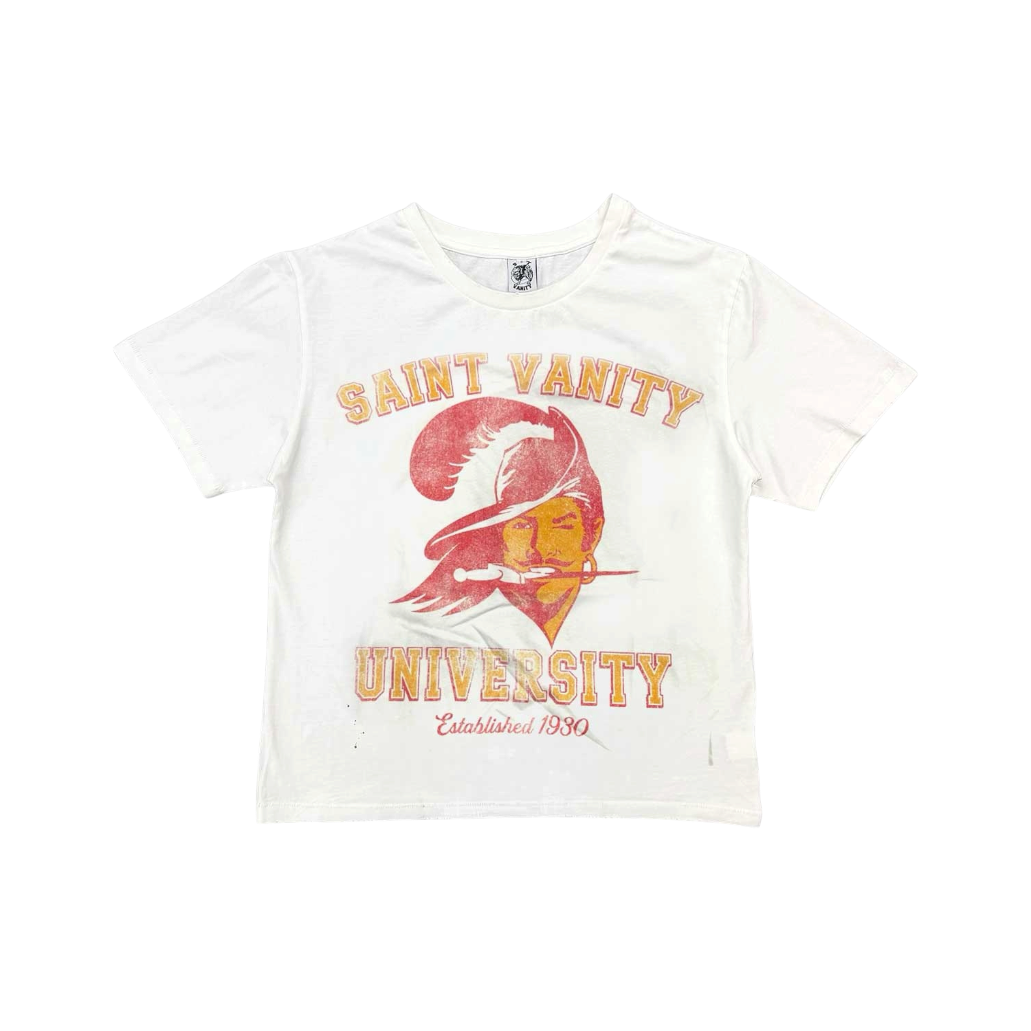 Saint Vanity Bucs Tee White