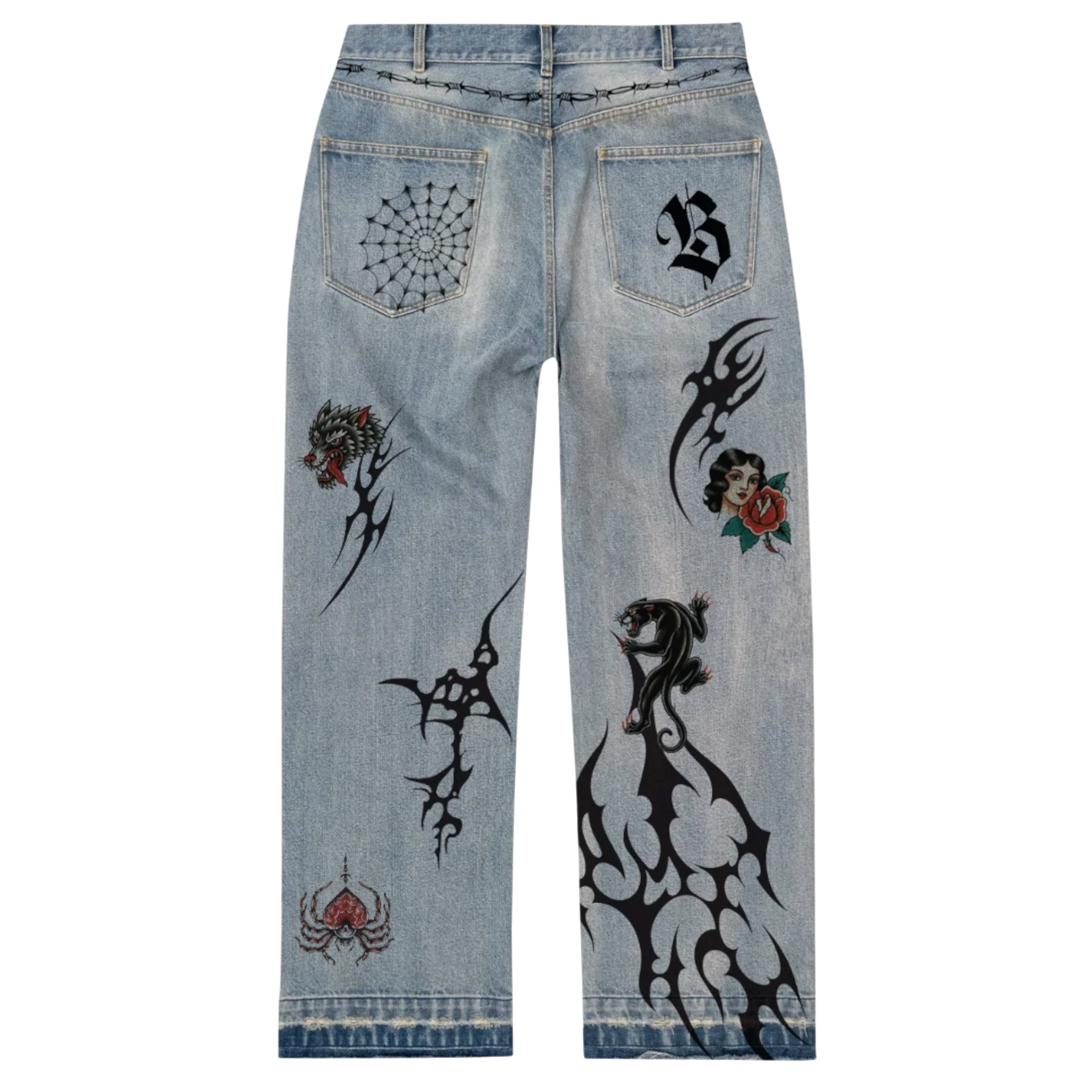 Bravest Studios Blue Tattoo Denim