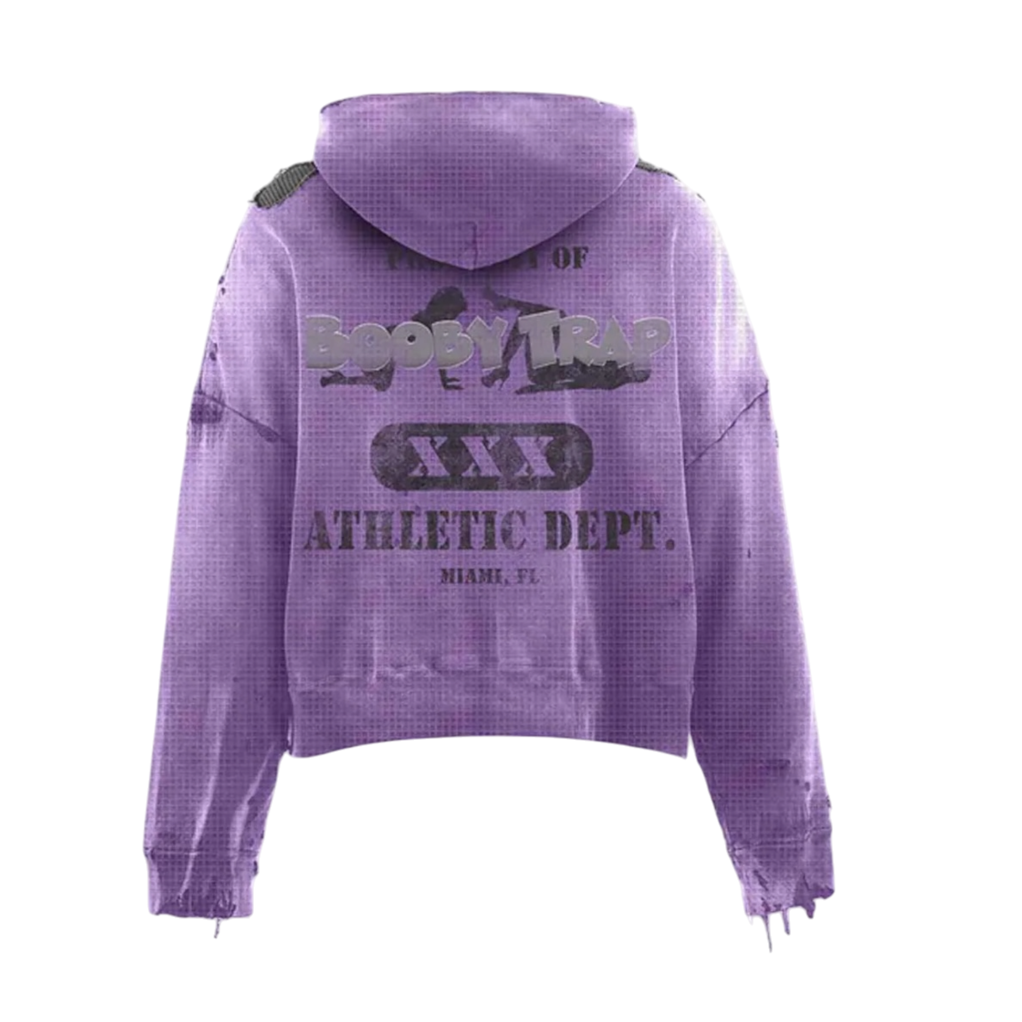 Triple Sevens x Booby Trap Reversible Hoodie (Black/Purple)