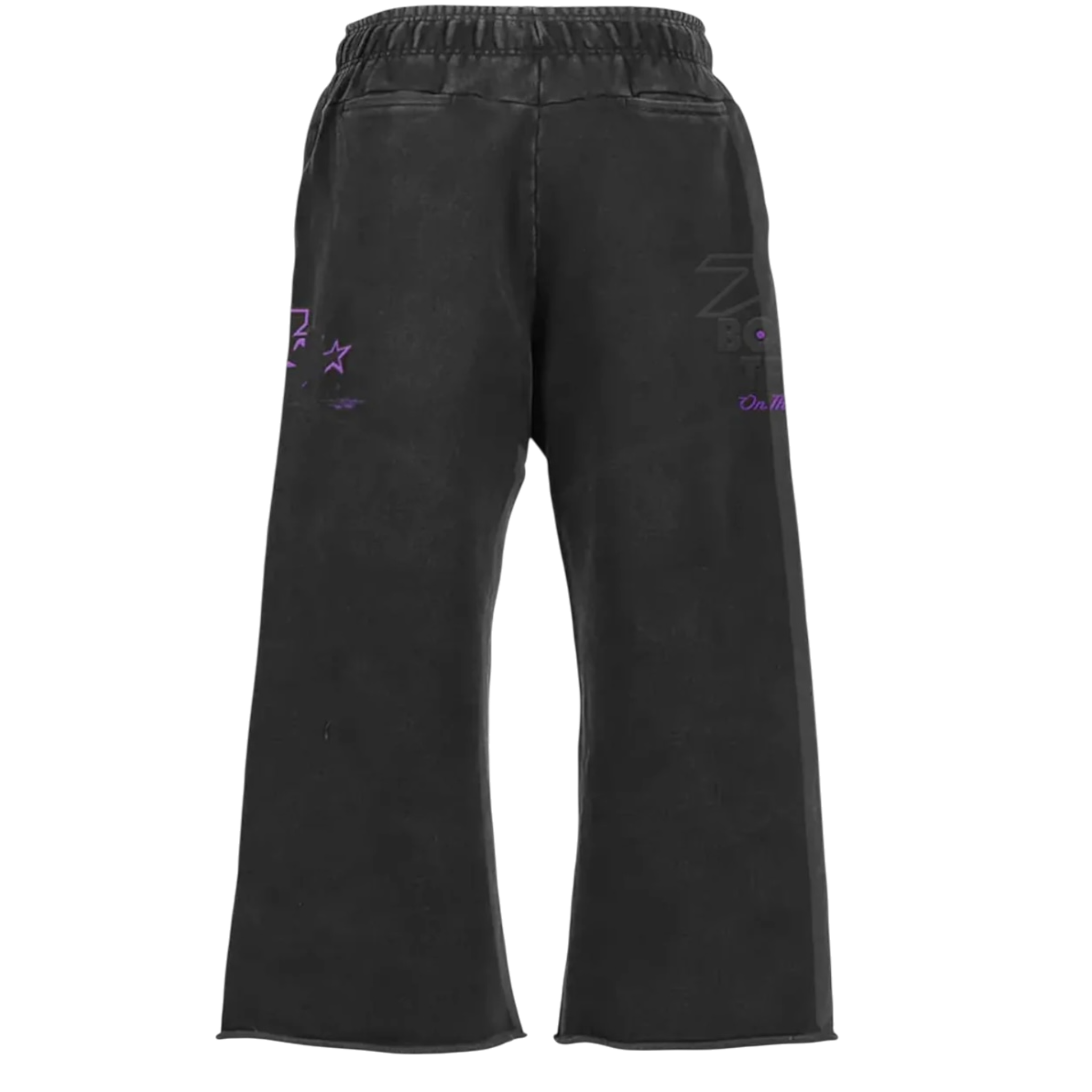 Triple Sevens x Booby Trap Heavy Sweatpants (Black/Purple)