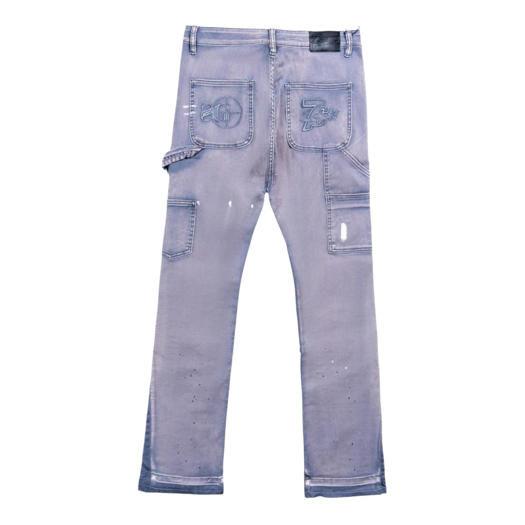 Triple Sevens Flare Denim Pants