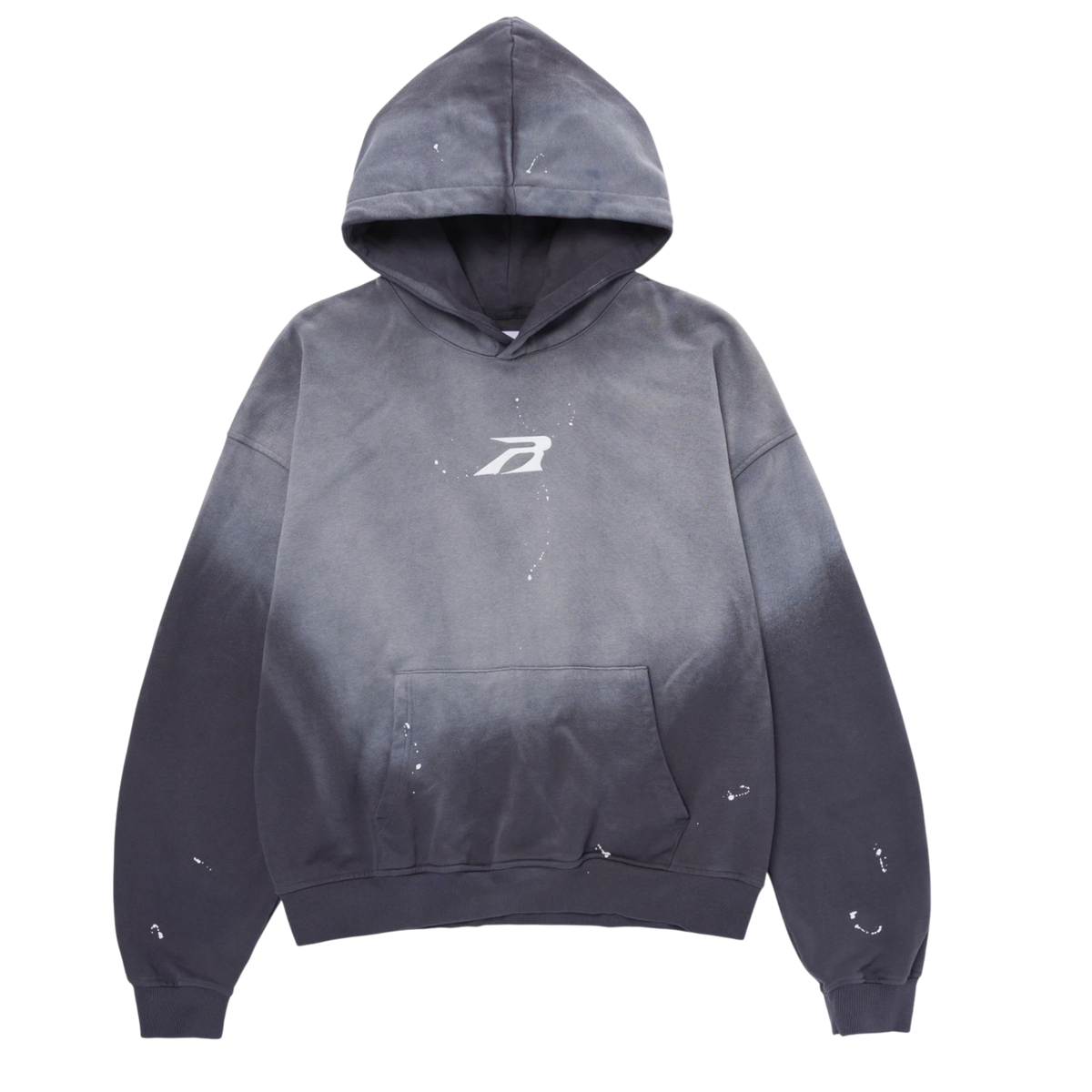 Ryoko Rain Sun Faded Hoodie(Grey)