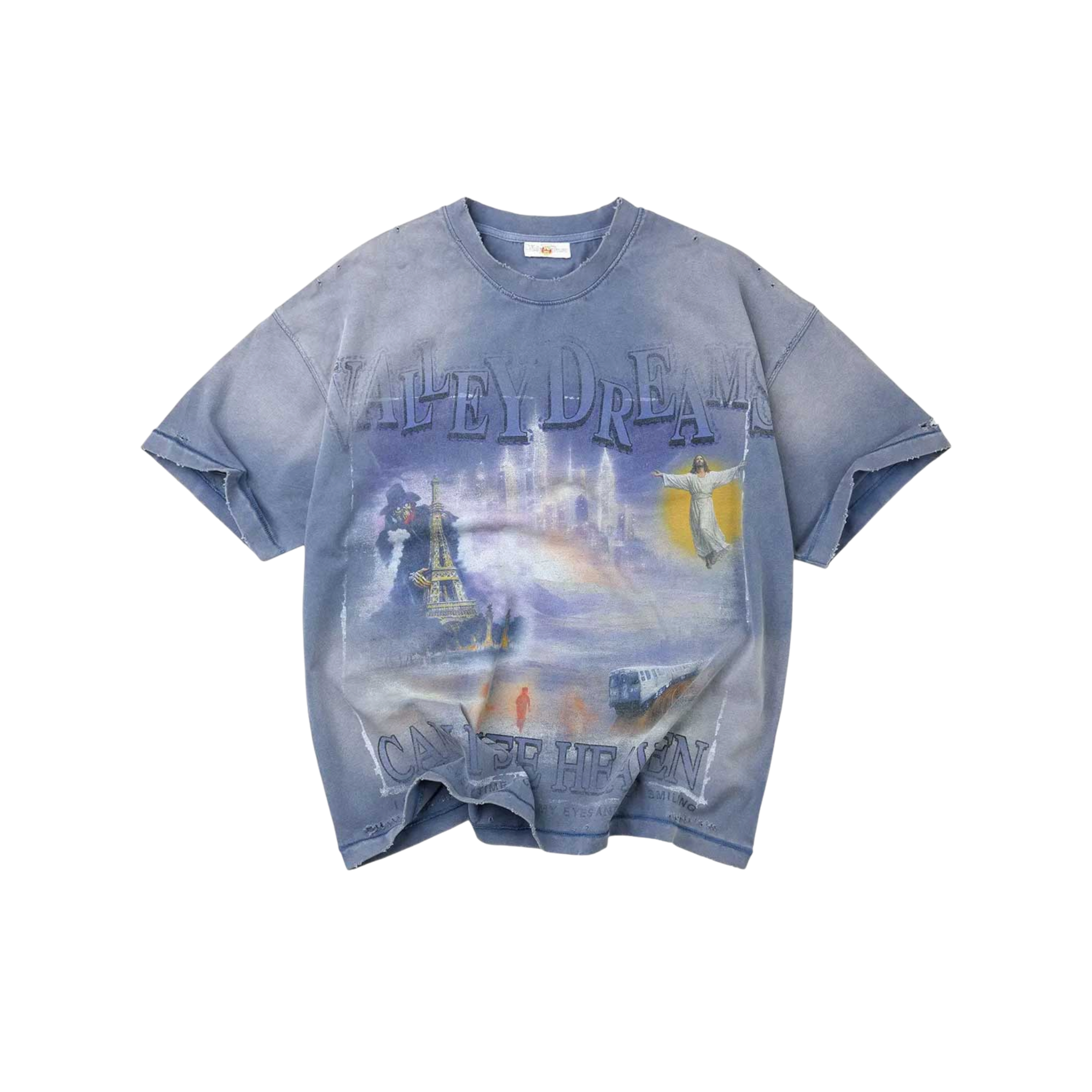 Vale Forever Can I See Heaven Tee Blue