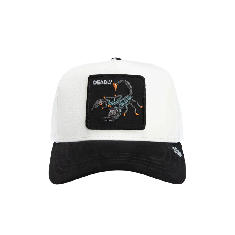 Goorin Suede Scorpion Deadly Trucker Hat