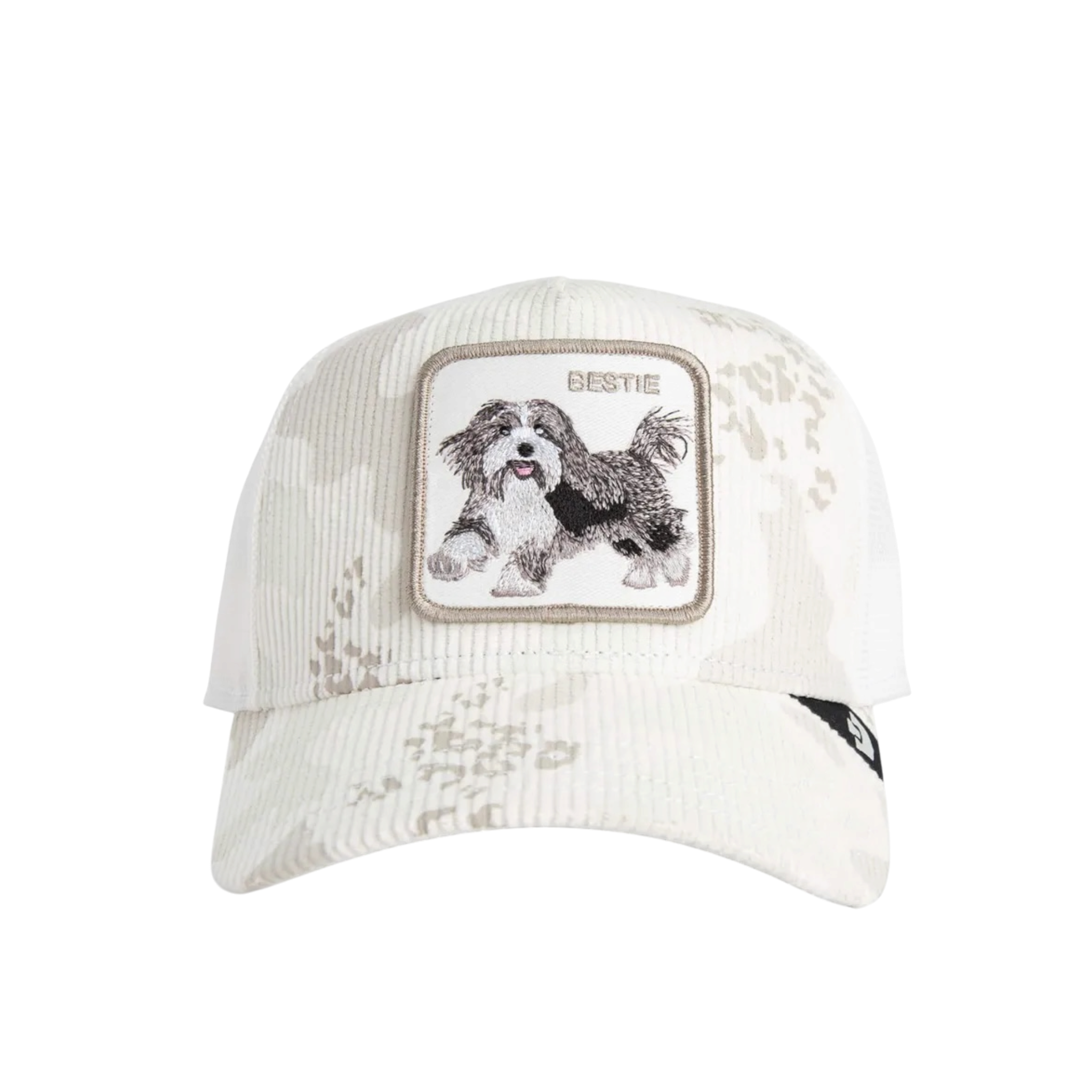 Goorin Bestie Corduroy Camo Trucker Hat