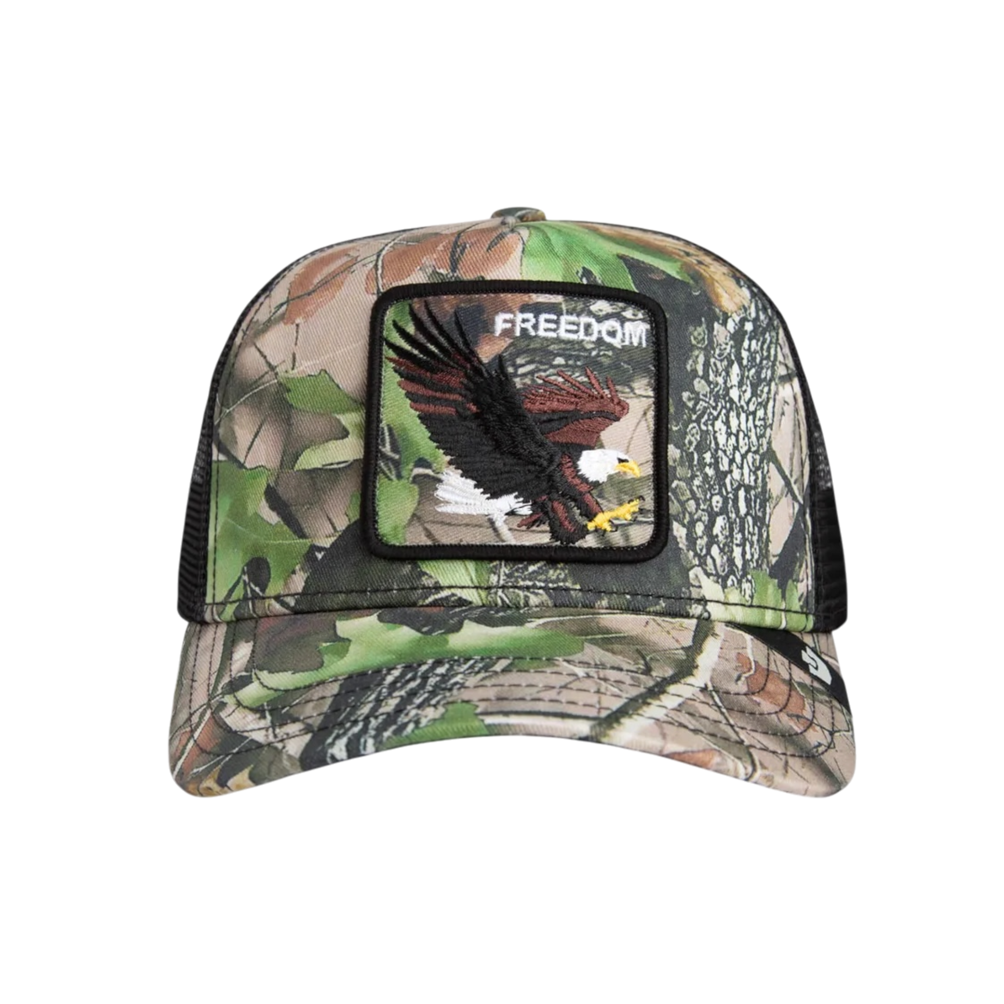 Goorin Eagle Freedom Camo Real Tree Trucker Hat