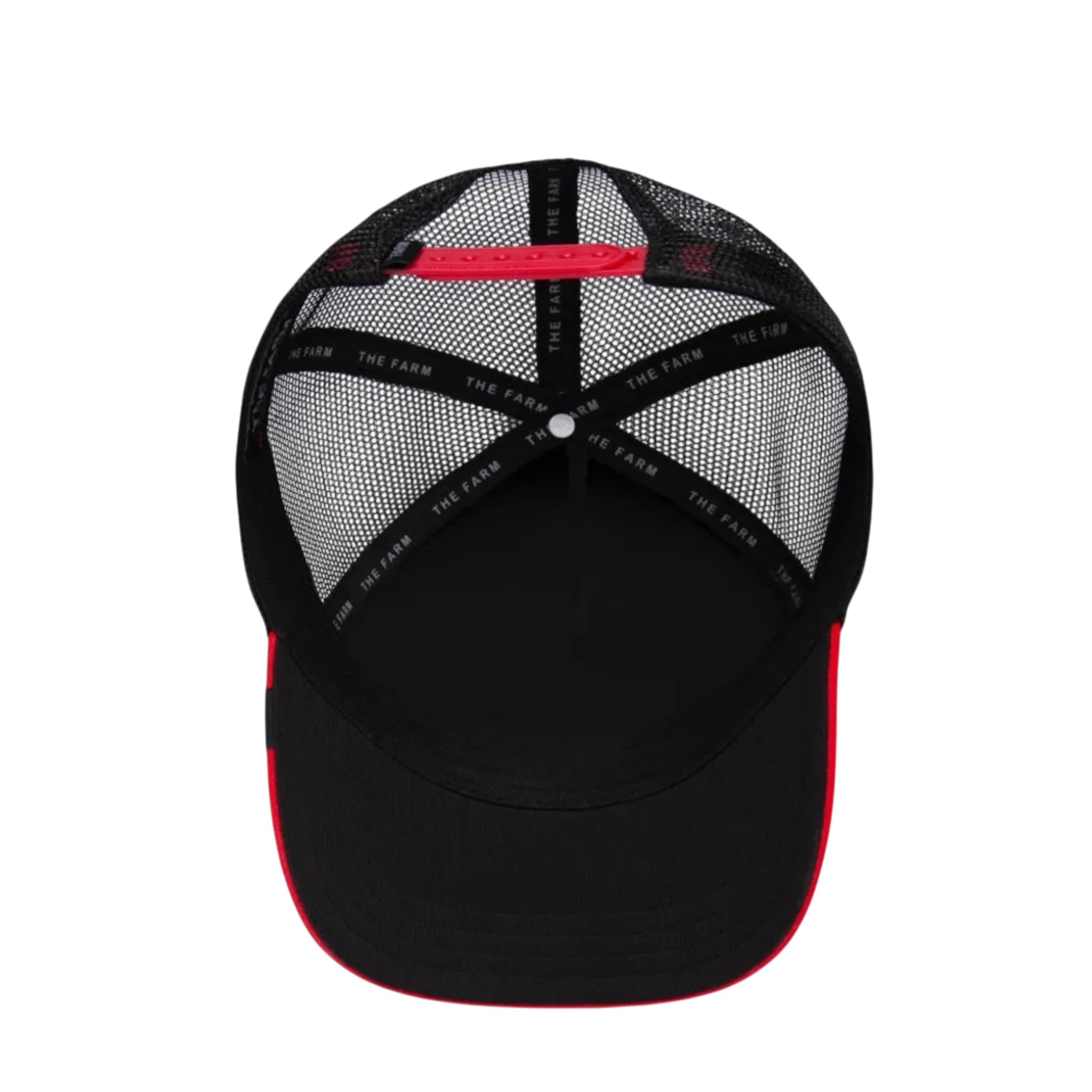 Goorin Goat Trucker Hat (Black/Red)