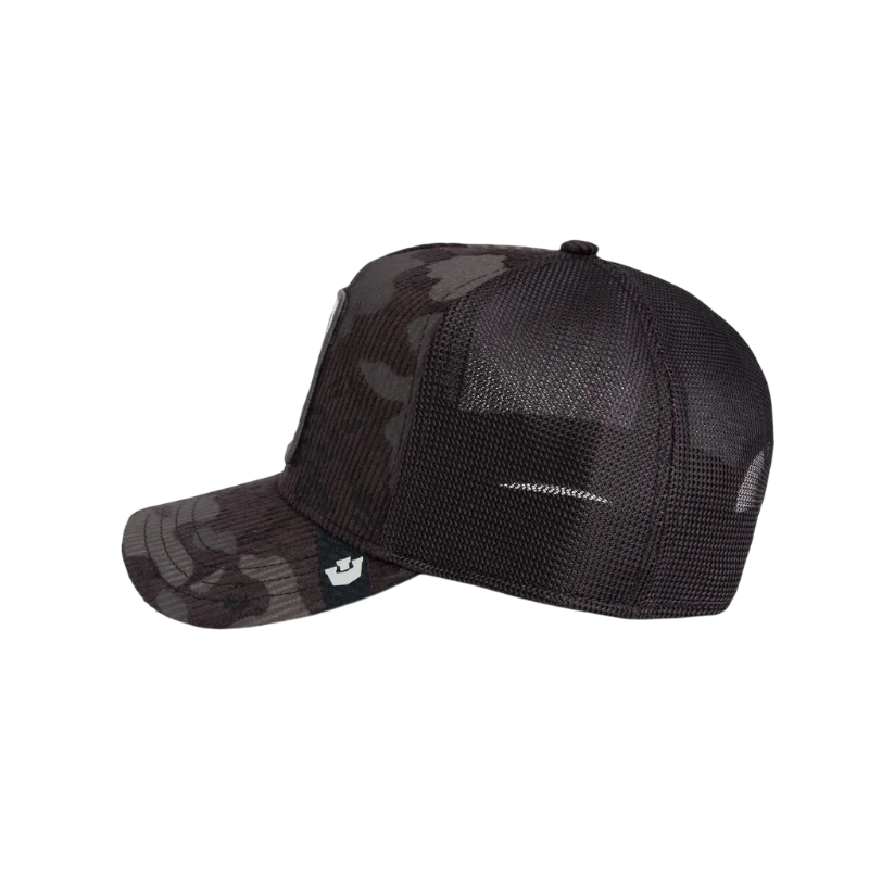Goorin Panther Corduroy Camo Trucker Hat