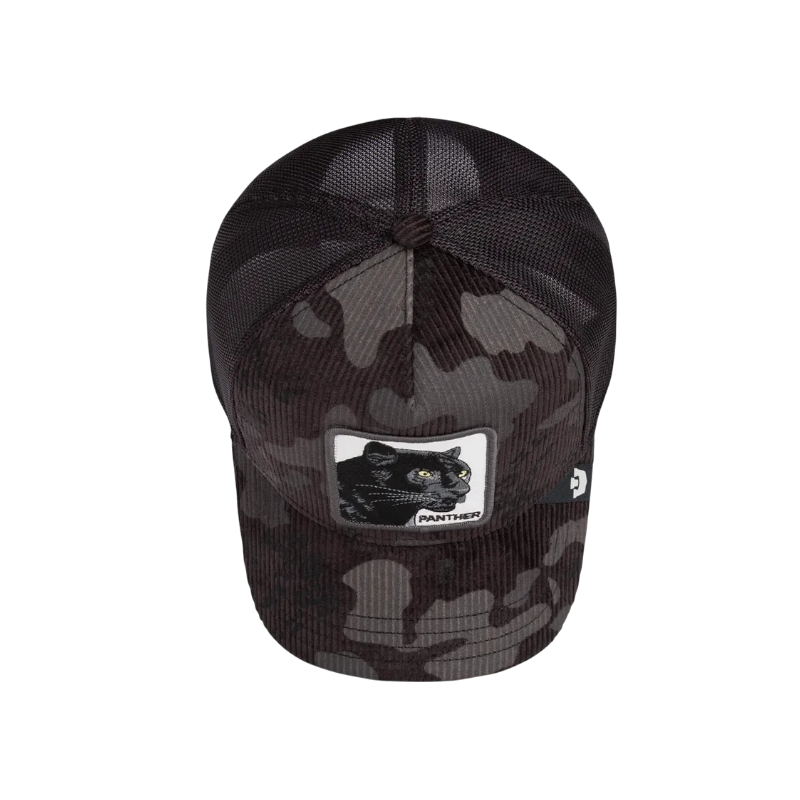 Goorin Panther Corduroy Camo Trucker Hat