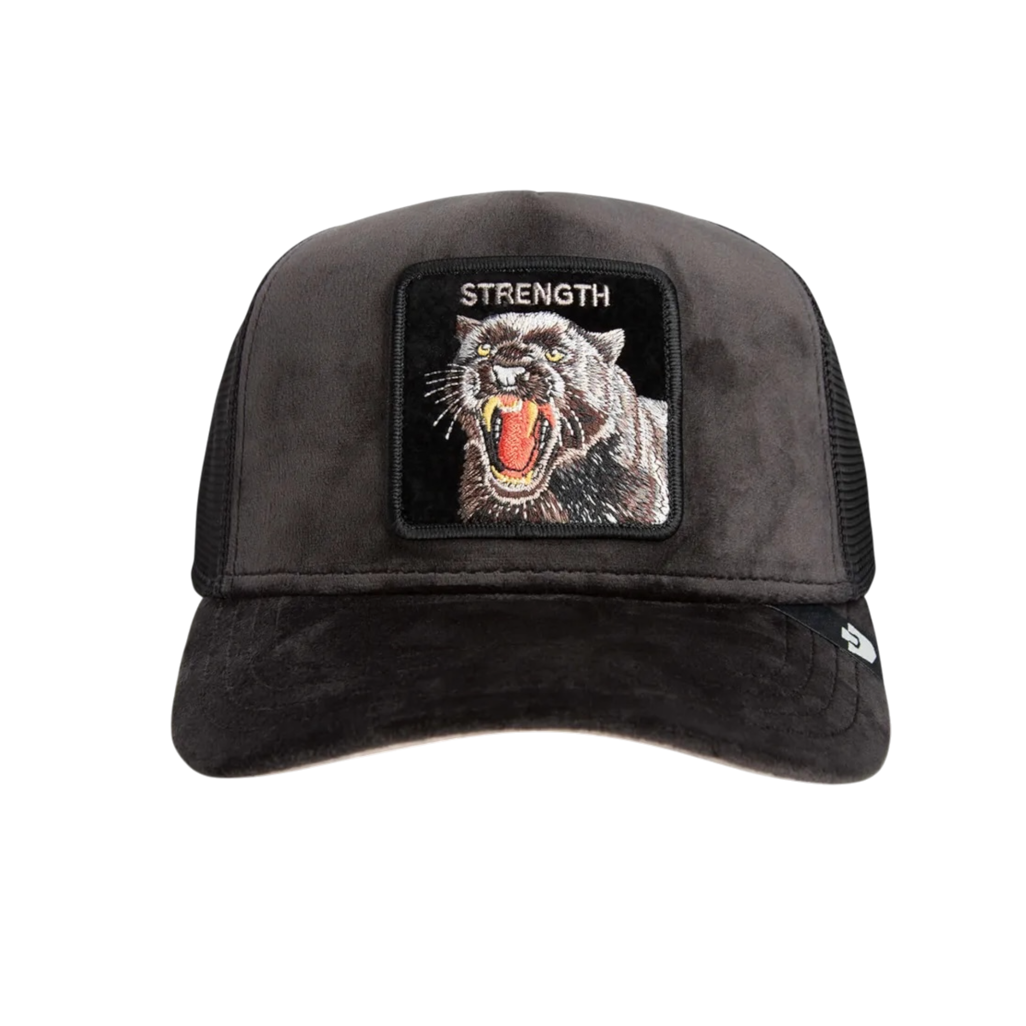 Goorin Panther Strength Velour Trucker Hat