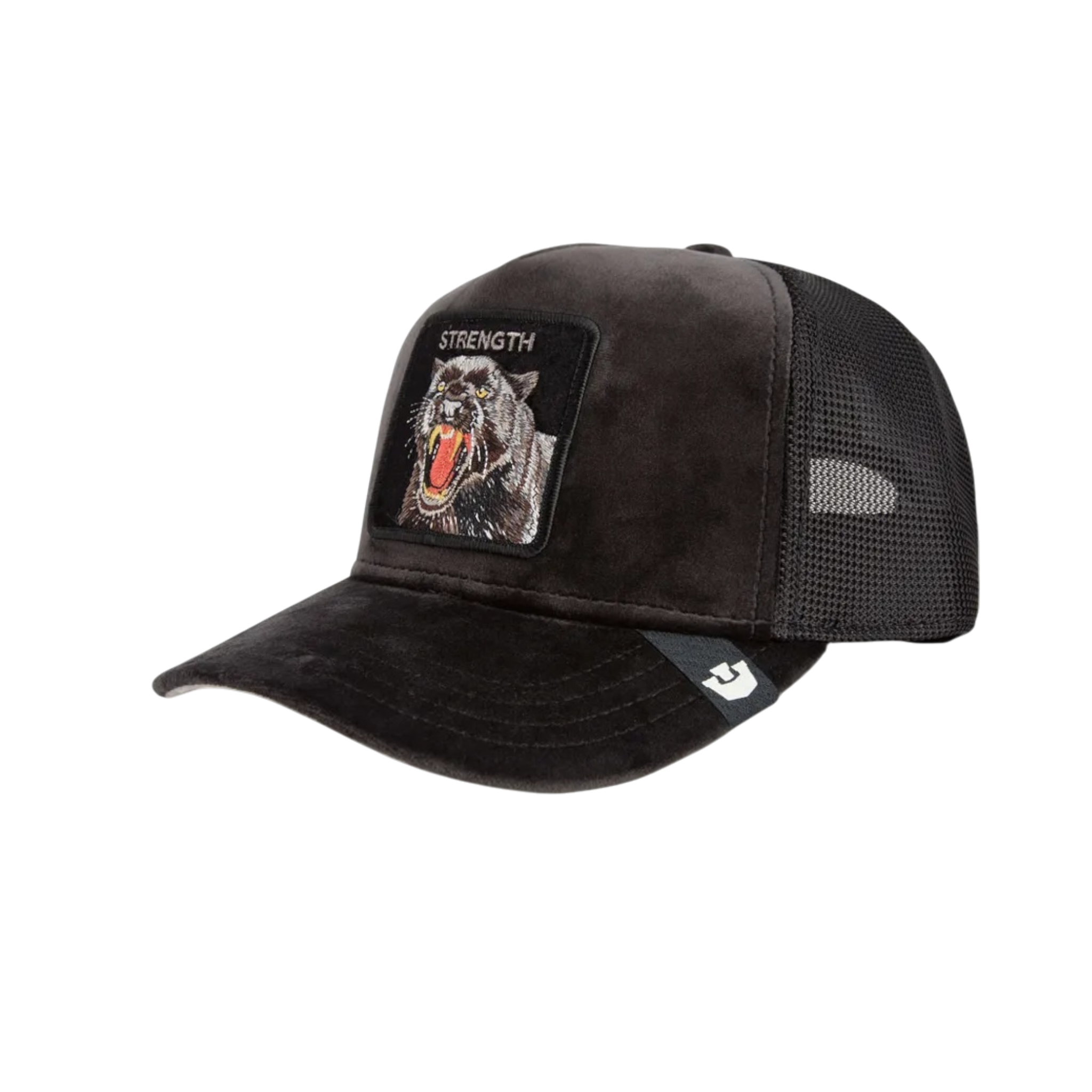 Goorin Panther Strength Velour Trucker Hat