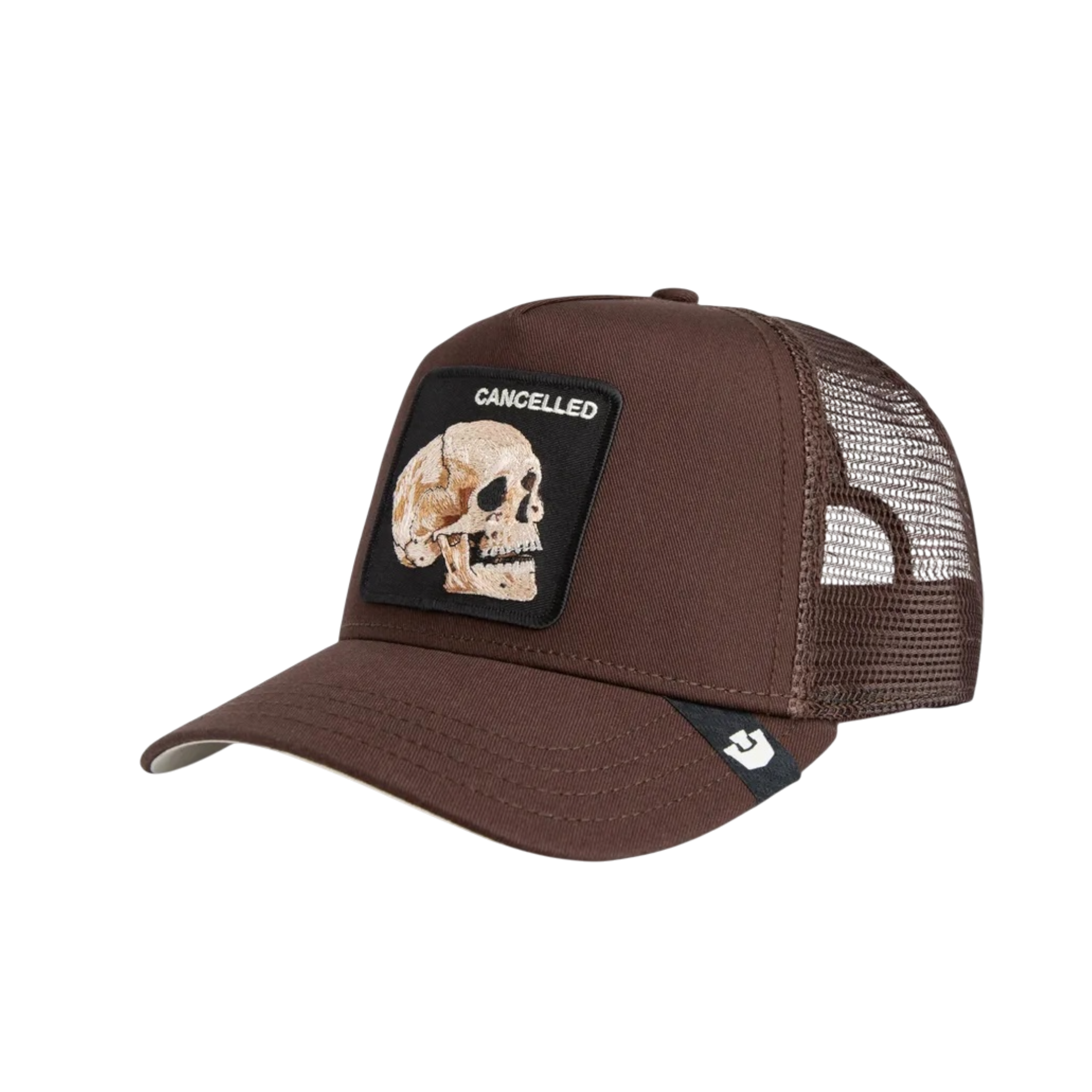 Goorin Cancelled Skull Trucker Hat