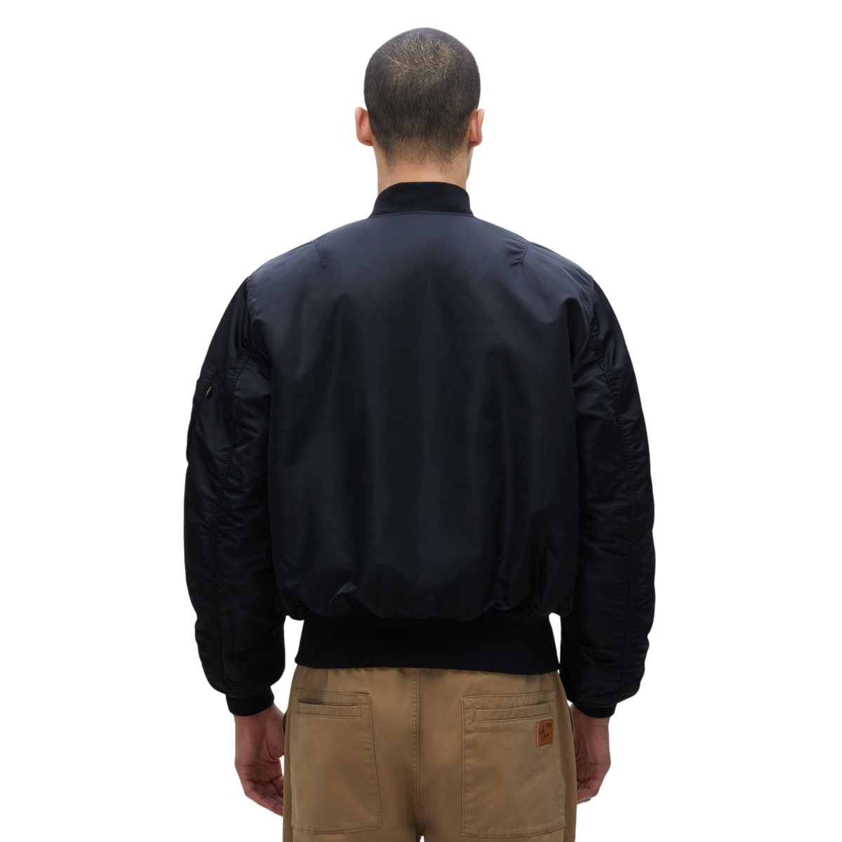 Alpha Industries MA-1 Heritage Fit Flight Jacket(Black)