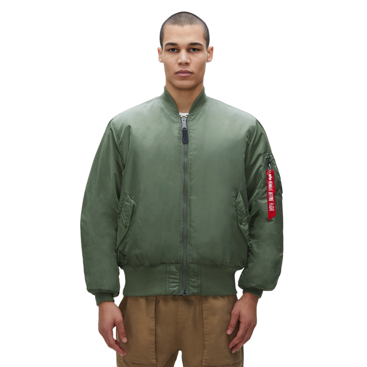 Alpha Industries MA-1 Heritage Fit Flight Jacket(Sage)