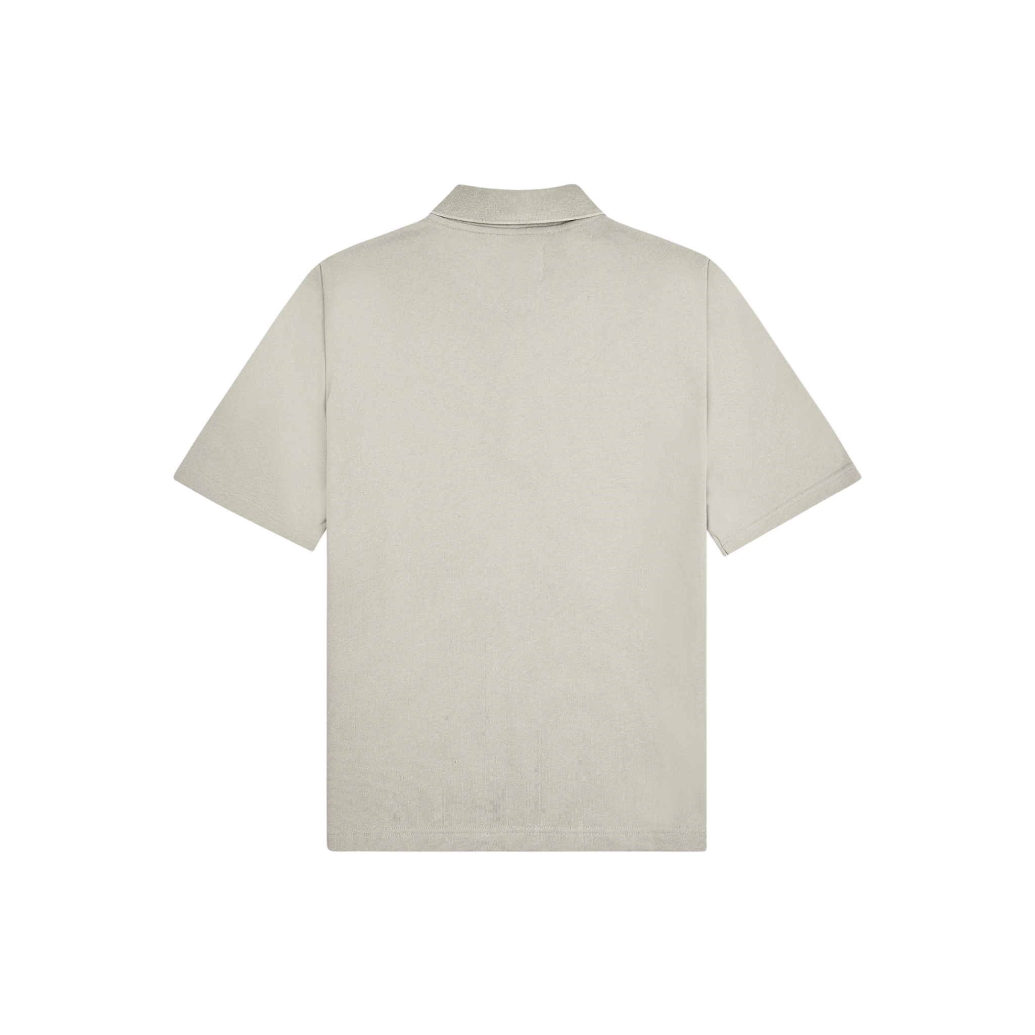 Paper Planes French Terry Script Weld Quarter Zip Polo