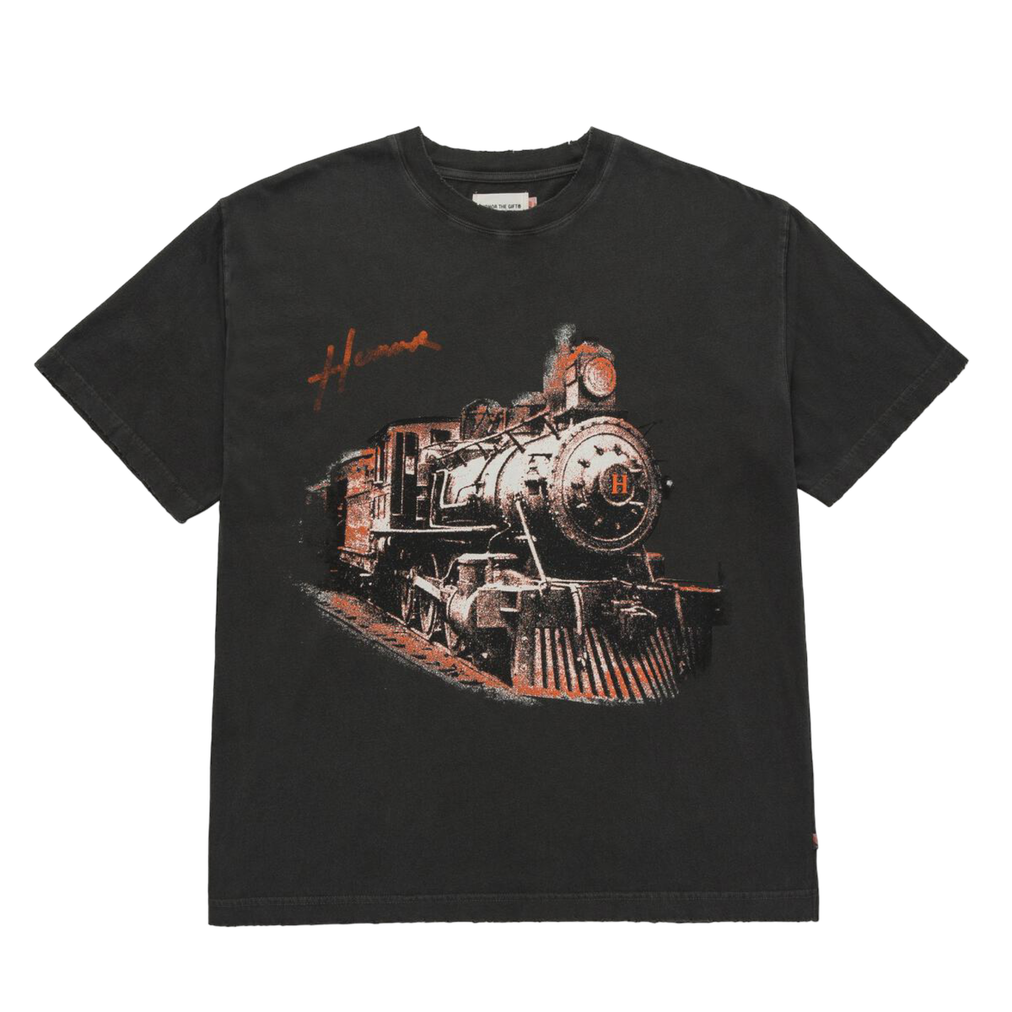 Honor The Gift Train Graphics S/S Tee